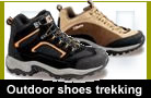 Outdoor shoes, "raid & trekking" styles 
