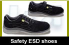 Safety ESD shoes, "sneakers light" style 