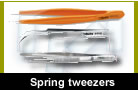 Spring tweezers